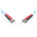 "DIGITUS LWL Patchkabel ST -> ST 3.00m Multimode Duplex OM3"