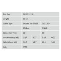 "DIGITUS LWL Patchkabel LC -> SC 10.00m Singlemode Duplex OS2"