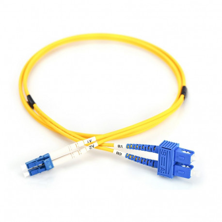 "DIGITUS LWL Patchkabel LC -> SC 3.00m Singlemode Duplex OS2"
