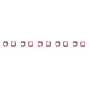 "DIGITUS Farbclips für Patchkabel 100Stk. Magenta"