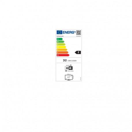 LG 32-tolline 32GS94UX-B 4k UHD OLED HDR10 DisplayHDR40 True Black