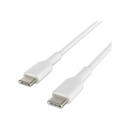 Belkin USB-C/USB-C PVC kaabel, 2m, valge