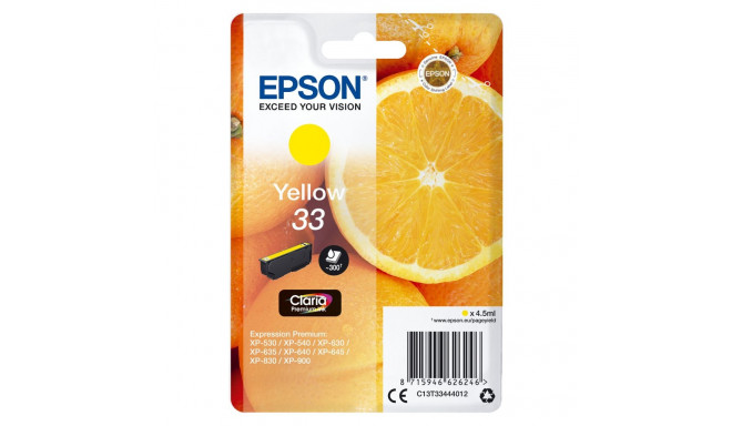 "Epson C13T33444012 yellow"