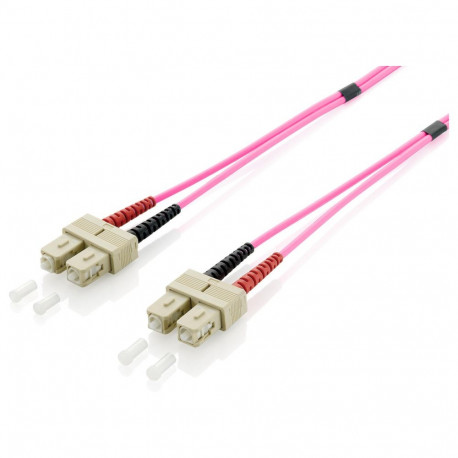 "Equip LWL Patchkabel SC->SC 0.50m Multimode Duplex OM4 vi Polybeutel"