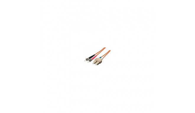 "Equip LWL Patchkabel ST->SC 5.00m Singlemode Duplex OS2 ge Polybeutel"