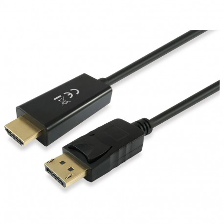 "Equip Displayport Kabel -> HDMI St/St 3.0m 4K/30Hz schwarz"