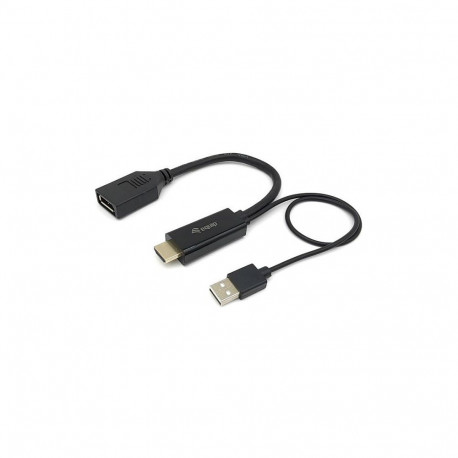 "Equip HDMI Adapter Displayport St/Bu 0.15m 4K/60Hz sw"