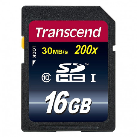 "CARD 16GB Transcend SDHC (Class10)"