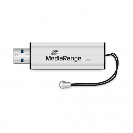 "STICK 128GB USB 3.2 MEDIARANGE MR918 USB Type-A / Micro-USB - Dia - Schwarz - Silber"