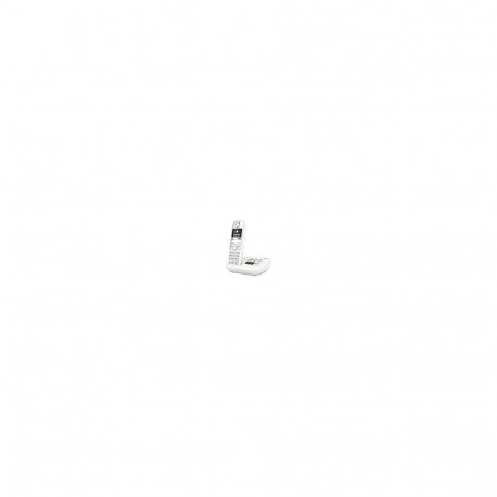 "GIGASET A690A weiss Anrufbeantworter einstellbare Klangprofile Freisprechen Telefonbuch fr 100 Name