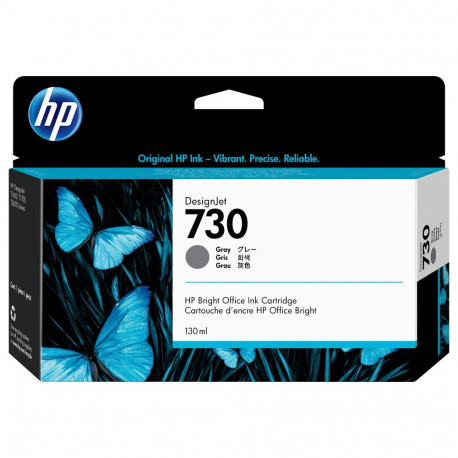 "HP 730 130 ml Tinte Grau"