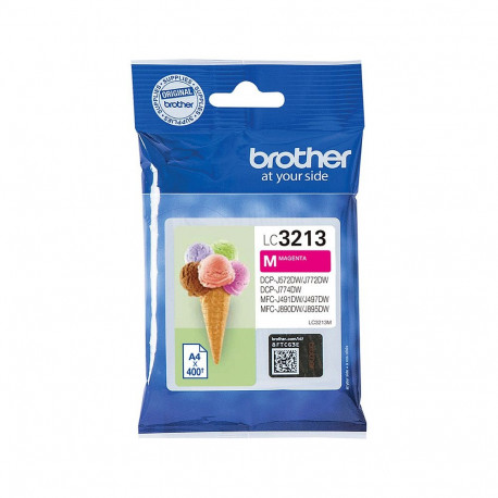 "Brother Tinte LC-3213M Magenta bis zu 400 Seiten nach ISO/IEC 24711"