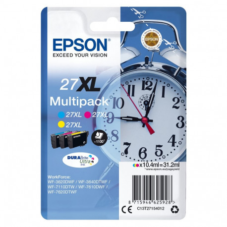 Epson 27XL C13T27154012 kolmepakk tinti (CMY) kuni 1100 lehekülge