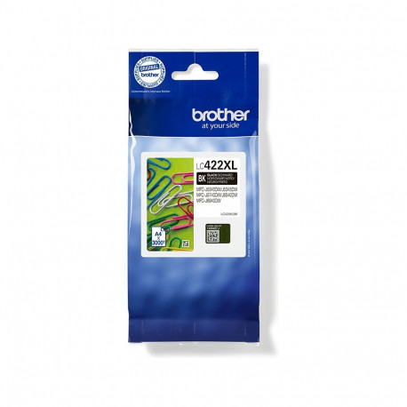 Brother LC422XLBK HY tindikassett BH19M/B jaoks, ühildub MFC-J5340DW MFC-J5740DW MFC-J6540DW MFC-J69