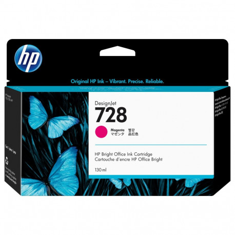HP 728 130-ml magenta tindikassett