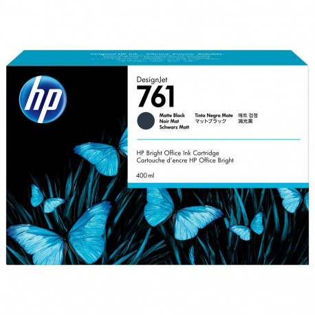 HP 761 originaal mattmust tint standardmahuga 400ml 1-pakk