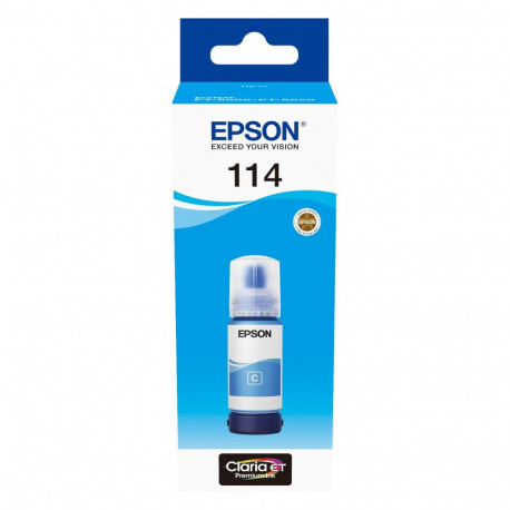 "Epson Tinte 114 C13T07B240 Cyan Eco Tank Nachfülltinte 70ml"