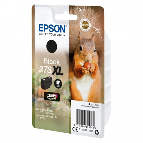 Epson 378XL C13T37914010 must tint kuni 500 lehekülge
