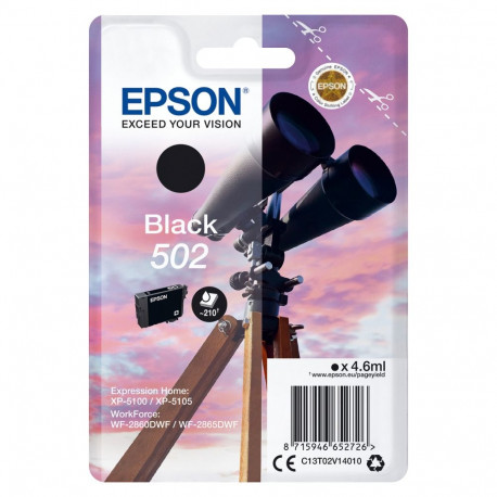 "Epson 502 C13T02V14010 black"