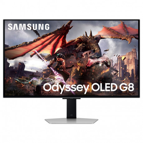 80cm/32" (3840x2160) Samsung Odyssey OLED G8 S32DG800SU 16:9 4k 0,03ms 240Hz 2xHDMI DP USB kõlar mus