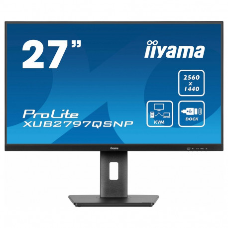 "IIYAMA 68.5cm (27"") XUB2797QSNP-B1 16:9 HDMI+DP+USB-C IPS"