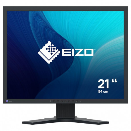 "EIZO 54.1cm (21.3"") S2134-BK 4:3 DVI+DP+USB IPS black Lift"