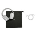 "Logitech Zone Vibe 100 Headset full size Bluetooth wireless off-white"