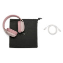 "Logitech Zone Vibe 100 Headset full size Bluetooth wireless rose"