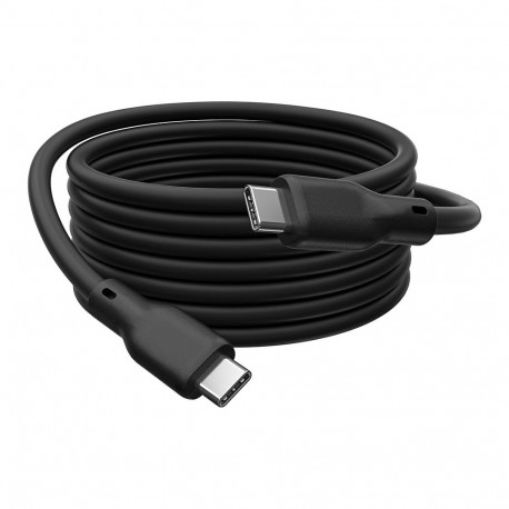 Digitus USB 3.2 silikoonkaabel tüüp C-C St/St 1m must
