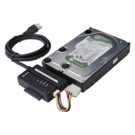 DIGITUS HDD adapterkaabel USB3.0 -> SATAII + 3.5" IDE