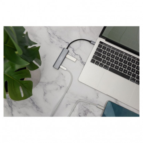 "DIGITUS USB-C-Hub 4-Port 3.1 ->2xUSB A 2xUSB C int.Kabel"