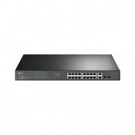 "TP-LINK SG1218MP - 18-Port Gigabit Rackmount Switch with 16-Port PoE+"