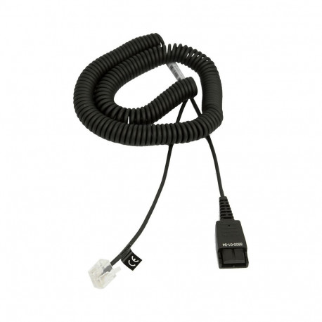 Jabra QD -> RJ45 Siemens Openstage spiraalkaabel