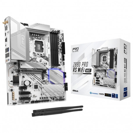 ASROCK Z890 Pro RS WiFi (1851) (D), valge