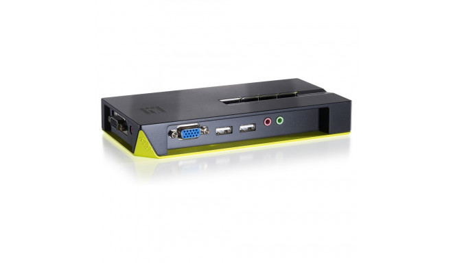 LevelOne 4-pordiline KVM-lüliti VGA + 2xUSB + audio
