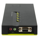 "KVM Switch 4-Fach | VGA + 2xUSB + Audio LevelOne"