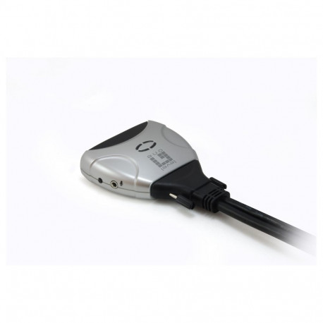 "KVM Switch 2x DVI/USB KVM-0260 V2 mit Audio"
