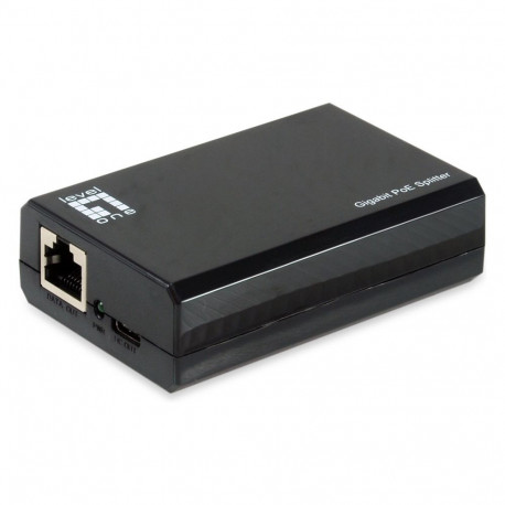 "1x Gigabit POS-5001 USB-C PD 3.0 Splitter 50W PoE"