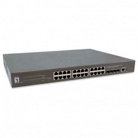 "Switch 24x GE GTP-2871 4x10GSFP+19"" 400W 24xPoE+"