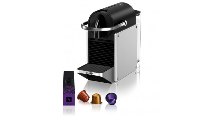"DeLonghi Kaffeemaschine Nespresso Pixie EN127.BL *silber/schwarz*"