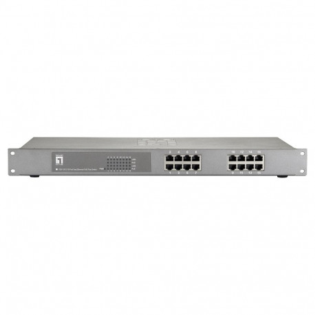 "Switch 16x FE FEP-1612W150 19"" 150W 16xPoE+"