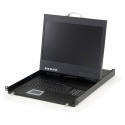 "KVM Switch 8901 19"" WIDESCREEN LCD RACK CONSOLE"