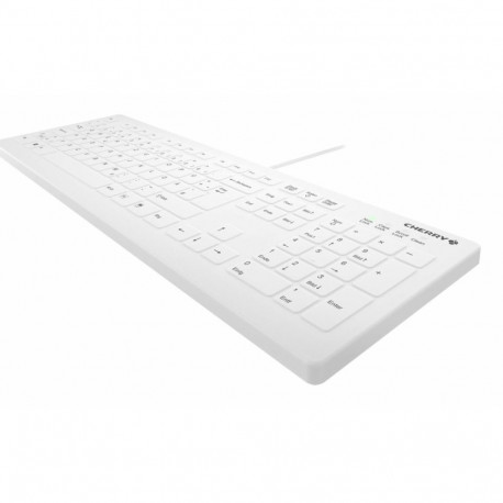 "Cherry Keyboard AK-C8112 Medical corded [DE] white kabelgebunden"