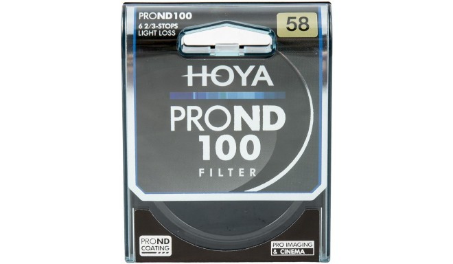 Hoya filter neutraalhall ND100 Pro 58mm