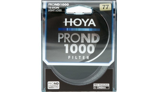 Hoya нейтрально-серый фильтр ND1000 Pro 77мм