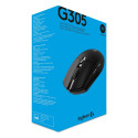"Logitech G G305 optical 6 buttons wireless 2.4 GHz USB wireless receiver black"