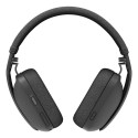 "Logitech Zone Vibe Wireless Headset full size Bluetooth Wireless USB-C via Bluetooth Adapter Graphi