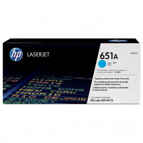 HP 651A originaal tooner tsüaan standardne maht 16 000 lehekülge 1-pakk