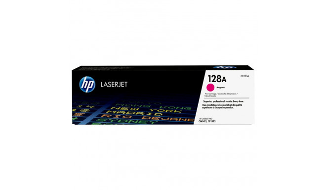 HP 128A LaserJet originaal lasertooner CE323A magenta tavamaht 1300 lehekülge 1-pakk