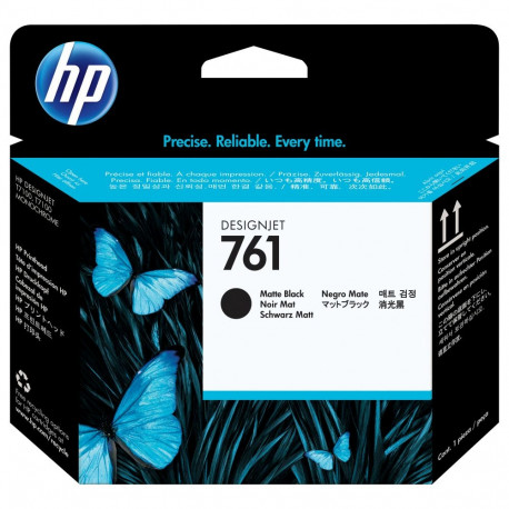 HP 761 originaal mattmust standardmahuga prindipea, 1-pakk